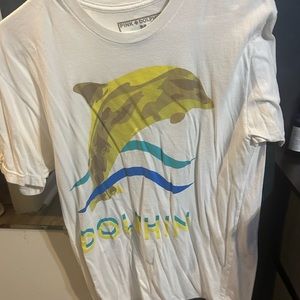 Pink dolphin tee